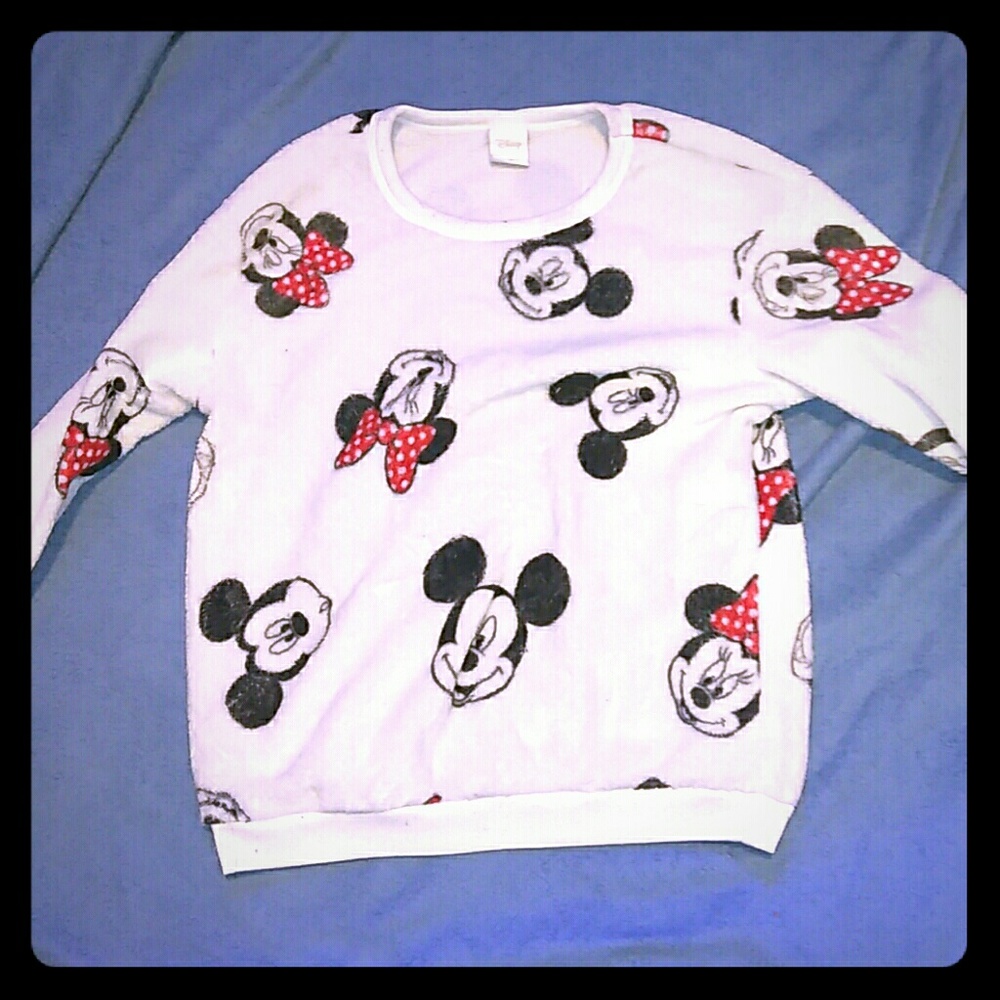 Mini and Mickey mouse PJ shirt